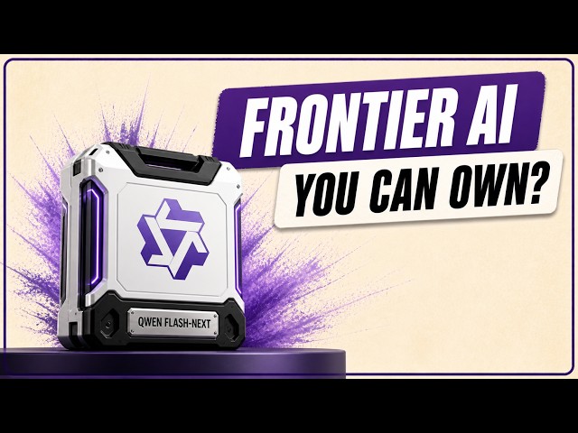 Is Qwen 3.8 Flash-Next the First Local Frontier AI?