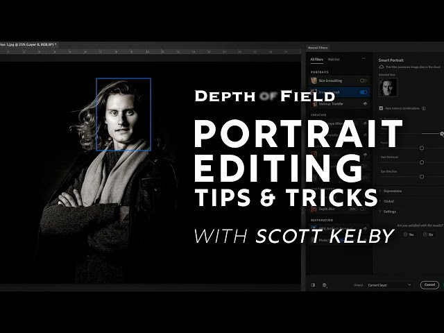 Scott Kelby's Portrait Post Processing Tips & Tricks | #BHDoF