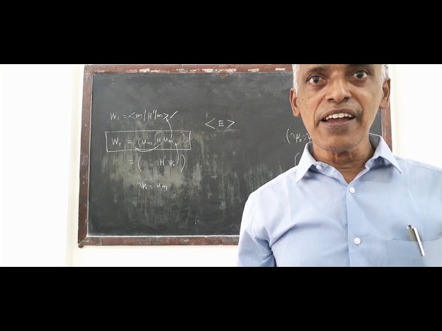 I and II order perturbation