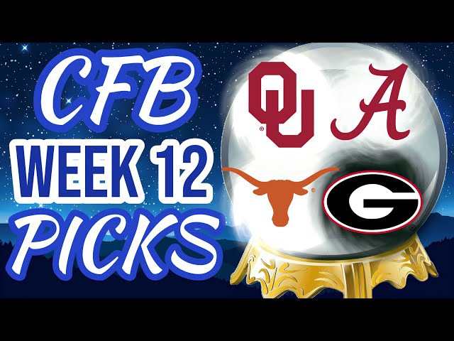 College Football *Week 12* Picks & Predictions | 2025