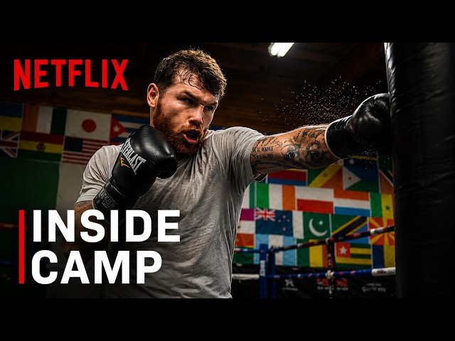 DENTRO DEL CAMPAMENTO: El brutal entrenamiento de Canelo Álvarez para la pelea de septiembre cont...