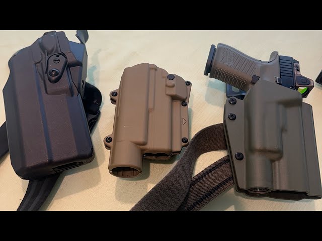 Range holster comparison 