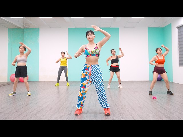 Exercise To Lose Belly Fat FAST - 28 Mins Dance Workout At Home | Zumba Class