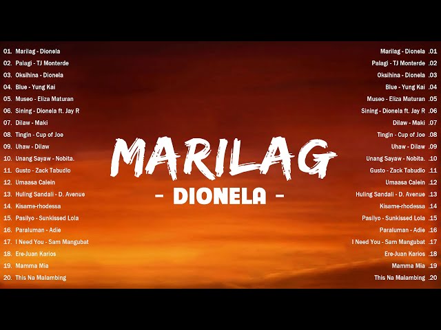Dionela – Marilag 💖 OPM Love Songs Tagalog Playlist 2025 🌟 New Filipino Songs