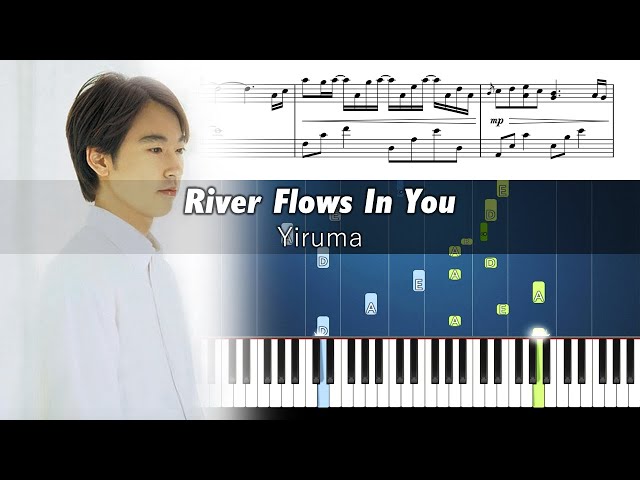 Yiruma - River Flows in You - Piano Tutorial + SHEETS