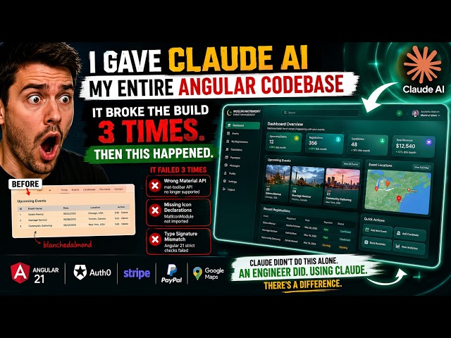 I Let Claude Recode My Entire Full-Stack App in One Day (For FREE) — The Results Shocked Me