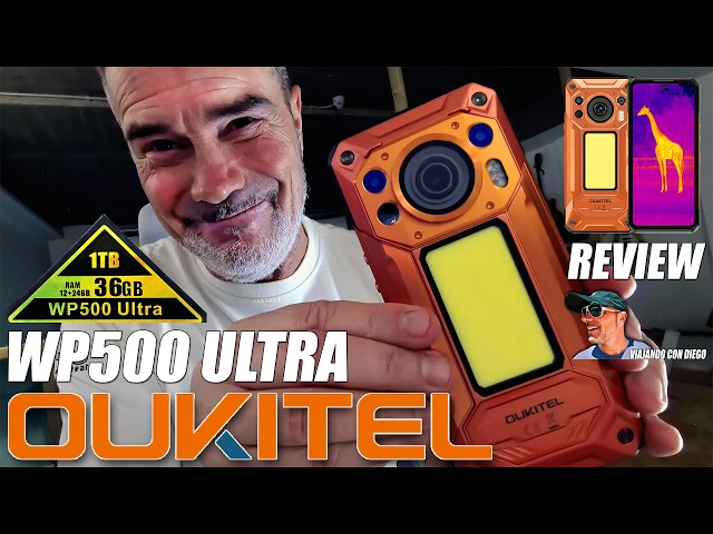 OUKITEL WP500 ULTRA - Review - TRAVELING WITH DIEGO