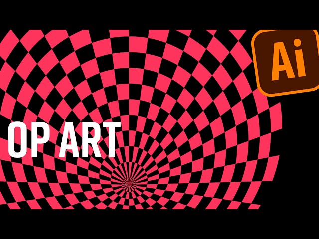 How To Color Op Art Efficiently in Adobe Illustrator