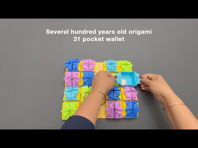 Full Tutorial: one of the oldest forms of Origami - Multi pocket wallet- Read the description 