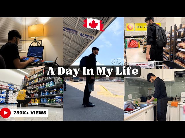 A DAY IN THE LIFE OF AN INTERNATIONAL STUDENT IN CANADA: Balancing Academics and Personal Growth 🇨🇦
