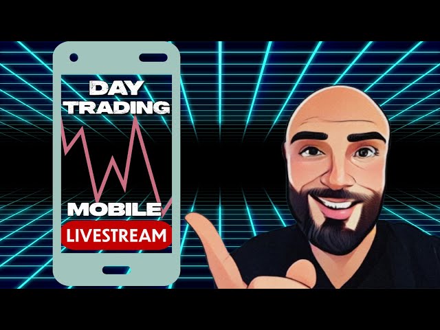 LIVE MOBILE NQ & Silver Day Trading - STC Indicator Signals - Jan 22nd