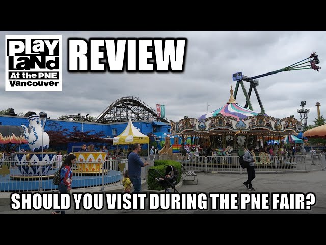 Reseña de PNE Playland, parque de atracciones de Vancouver | ¿Deberías visitarlo durante la feria...