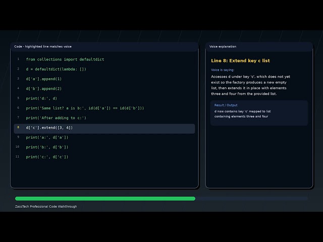 Why All defaultdict(lambda: []) Keys Share the Same List