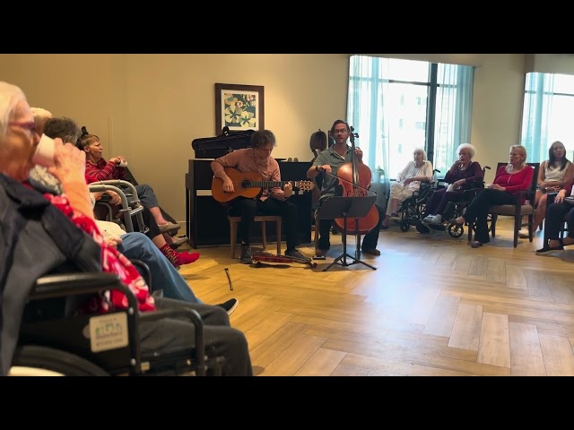 Will Taylor and Tony Rogers Playing for Senior Center 2025