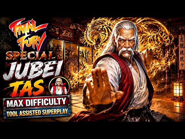 【TAS】FATAL FURY SPECIAL / 餓狼伝説SPECIAL - JUBEI | RED LIFE | MAX DIFFICULTY