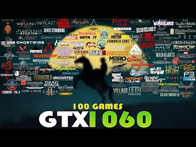 100 Games Performance Tested On GTX 1060
