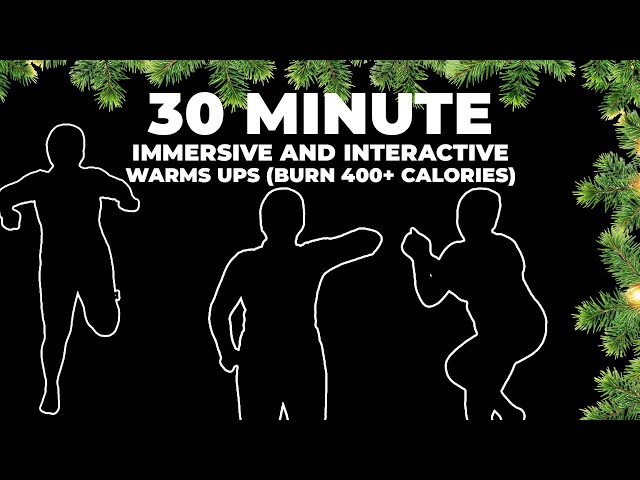 30 Minute Full Body Immersive Warm Up | Burn 400+ Calories!