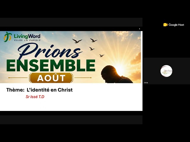 Thème: Viens et vois avec le Sr Issé T.D