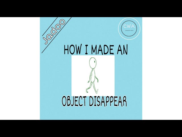 How To Make An Object INVISIBLE |JavaScript |Basics |code.org