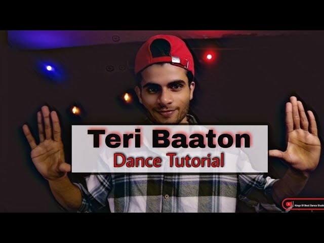 Teri Baaton ( Dance Tutorial Video ) Kings Of Beat | Sachin Yaduvanshi | #tutorial #dance #trending