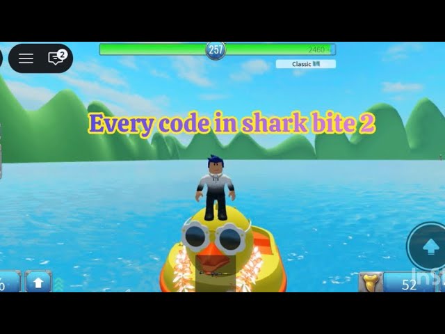Every code in shark bite 2