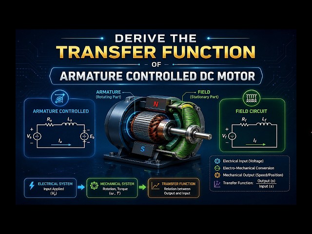 CS 4 | Transfer Function of Armature Controlled DC Motor