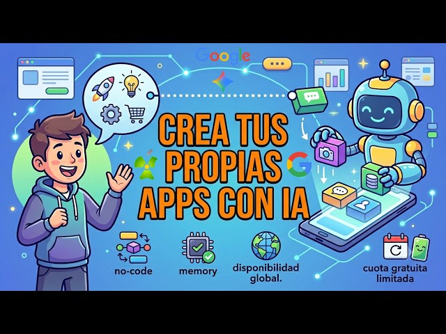 Cómo Crear tus Propias Apps con IA sin saber Nada de Programación