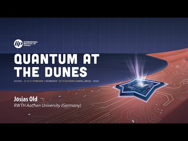 Josias Old - Quantum error correction and fault tolerance - part 1