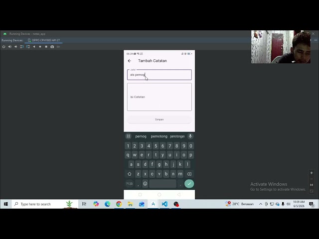 Demo Aplikasi Notes App Flutter | Android CRUD | 2026
