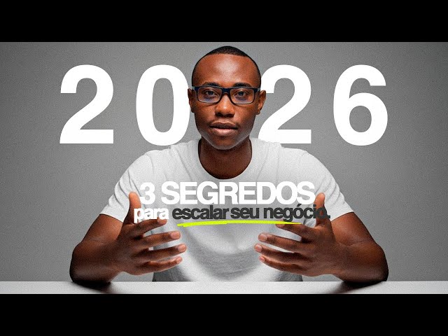 3 segredos para ESCALAR seu negócio em 2026 | InternetScale
