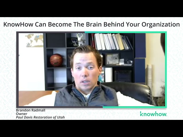 Customer Testimonial- KnowHow Is The Nucleus of Your Organization