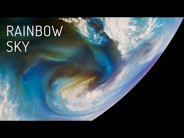 GOES19 - Rainbow Sky · 4K