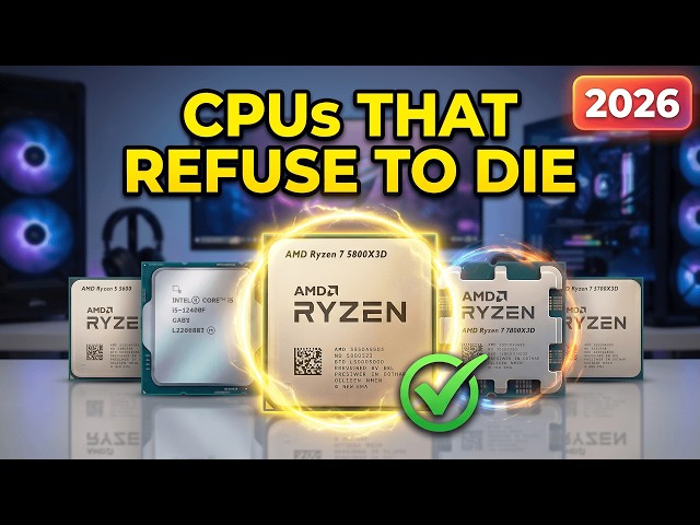 5 CPUs That Still Dominate Gaming in 2026