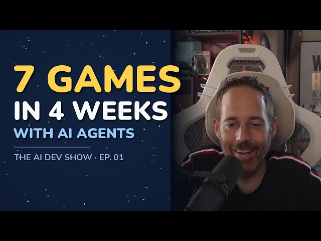 Agentic Development, From the Ground Up — AI for GameDevs & Enterprise | The AI Dev Show Ep. 01
