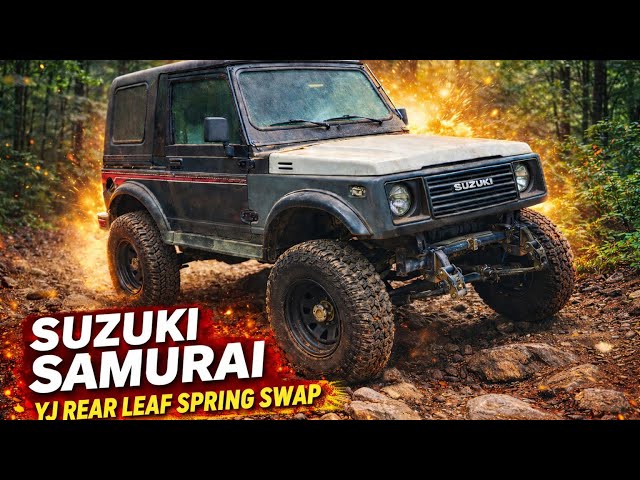 Rear YJ Spring Swap Install | Suzuki Samurai Suspension