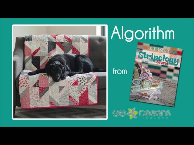 Algorithm Quilt by Gudrun Erla of GE Designs