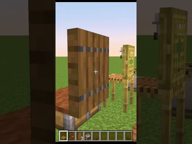 Minecraft Chair Design 🪑 | Easy & Stylish Chair Build Tutorial #minecraft #shorts #minecraftshorts