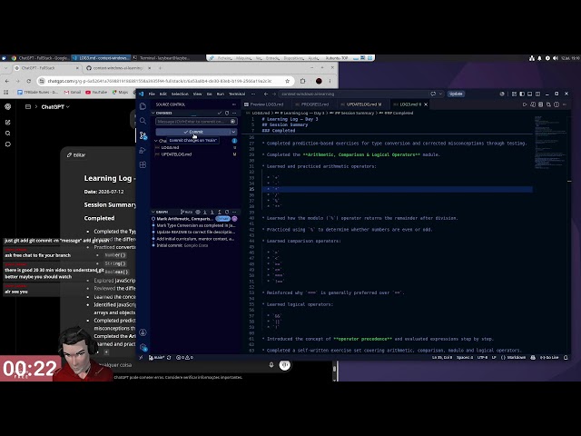 Day 7 learning web dev until I know what I’m doing | !discord !github
