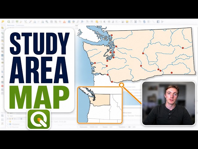 Create a Study Area Map in QGIS with a Locator Inset