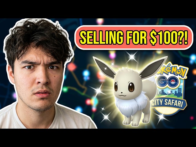 PEOPLE ARE SELLING THEIR CITY SAFARI EEVEE FOR THIS