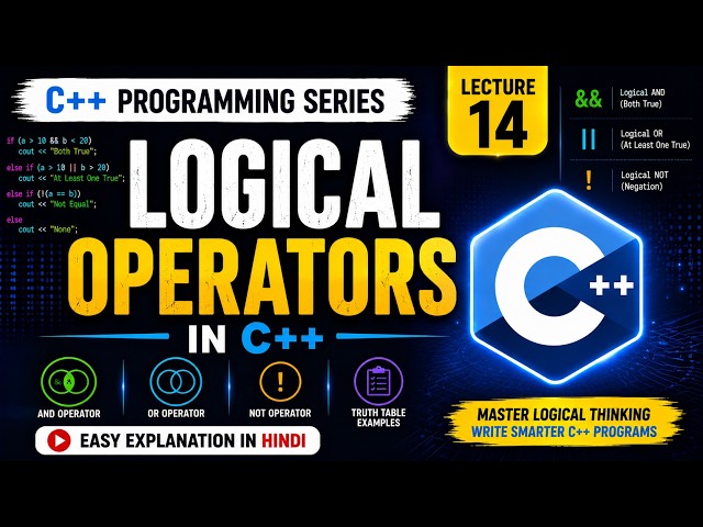 Master Logical Operators in C++ with Real Examples | Class 12th CS MH Board | Humonext