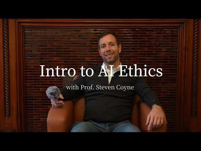 Intro to AI Ethics with Prof. Steven Coyne