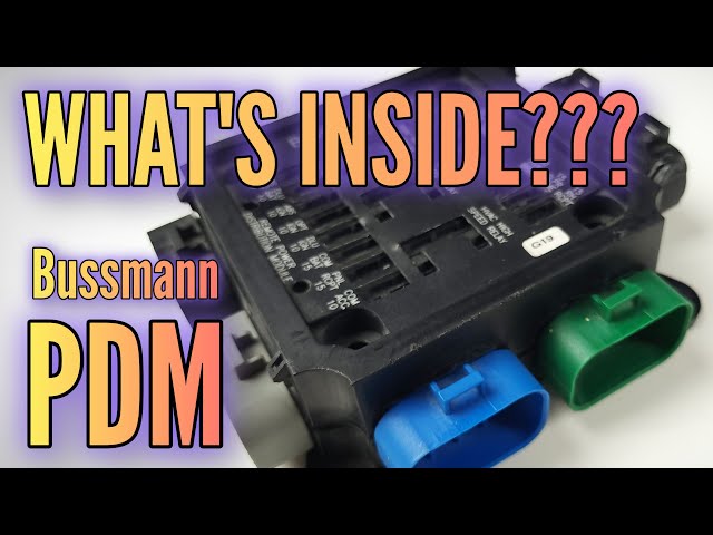Inside a Bussmann Power Distribution Module (OEM PDM Explained)