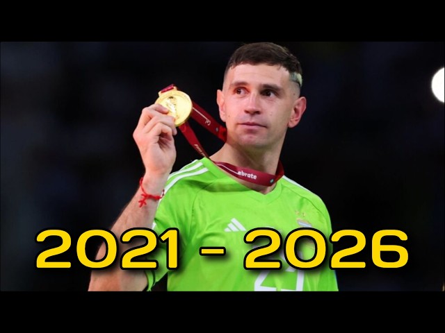 Todas las atajadas de Dibu Martínez en la Selección Argentina (2021 - 2026)