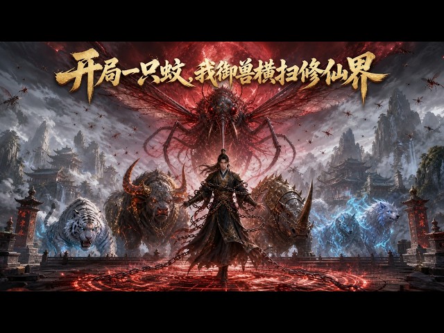 新番上线📢【Multi Sub】《开局一只蚊，我御兽横扫修仙界》#最新漫剧 #漫剧合集 #一口气看完 #动漫 #anime #AI漫剧