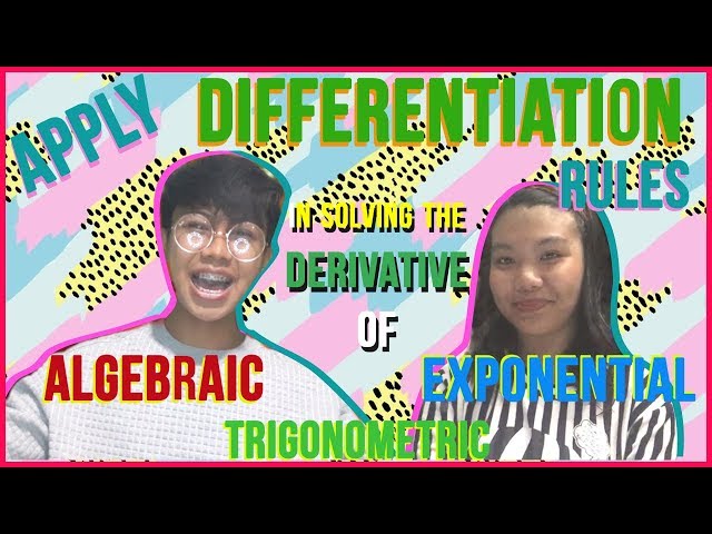 Application of Differentiation Rules in Finding the Derivative