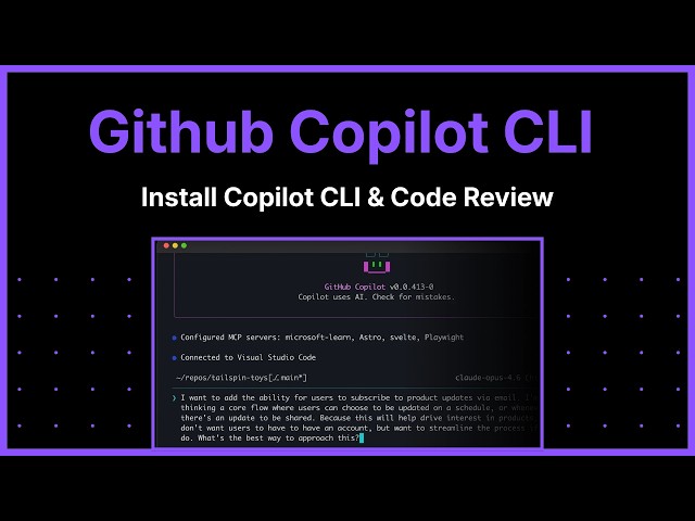 GitHub Copilot CLI on Windows: Install + Code Review