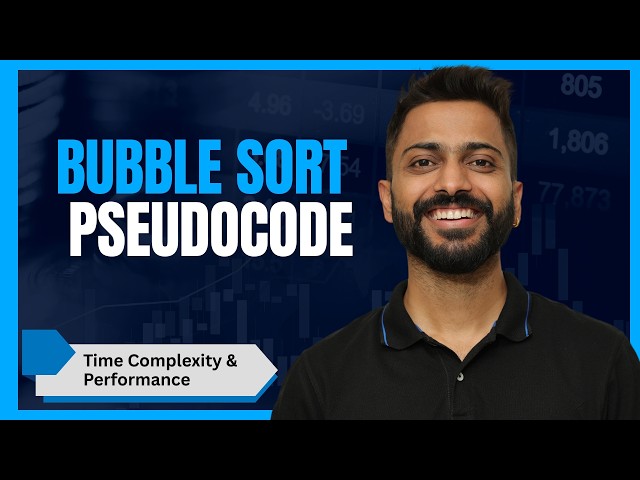 Bubble Sort Pseudocode | Performance & Time Complexity