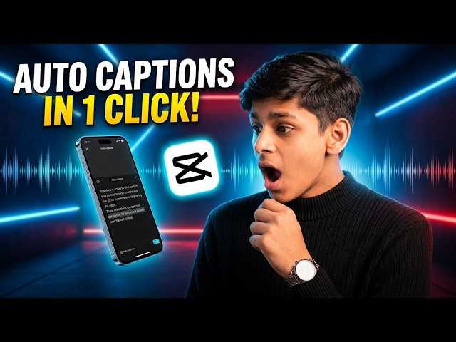 CapCut Auto Captions Masterclass 2026: Automatic Subtitles in 1-Click! 🚀