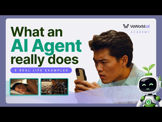 5 Real People Using AI Agents: No Code, Real Life | VeWorld.ai Academy Episode #03